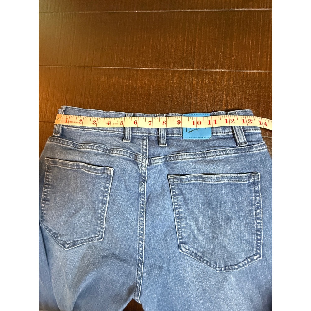 Mugsy Jeans Lake Shores Medium Wash‎ Blue Stretch Denim FLX3NLA 32x32 Mens - Picture 5 of 10